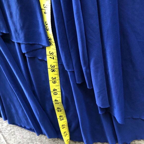 Revolution Dancewear Midnight Blue Dance Costume Leotard Dress Womens PA Adult - Picture 11 of 11